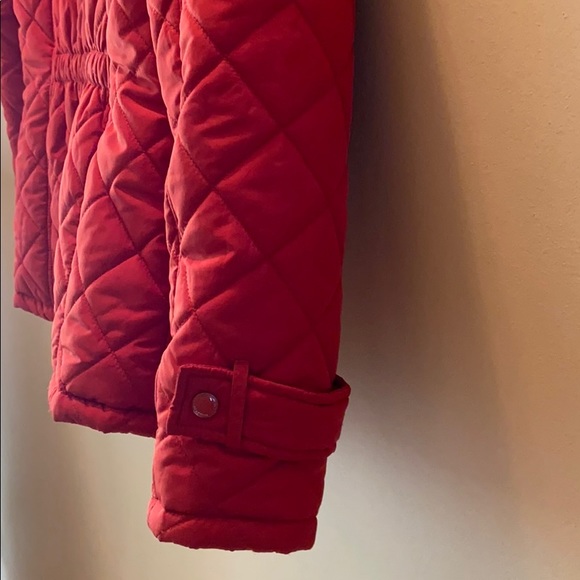 Kenneth Cole reaction red pea coat - Picture 5 of 7